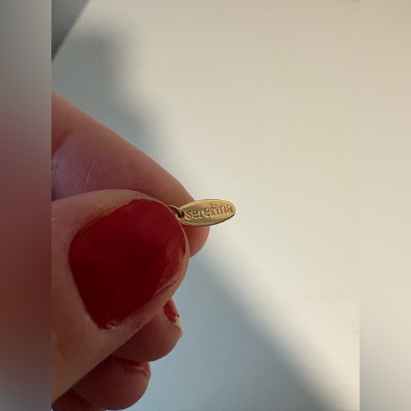 Serafina for Anthropologie “Mama Bear” Necklace | 14k Gold Plated Necklace - Picture 6 of 6